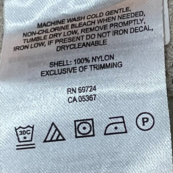 Men's Columbia Nylon Chino 10" Cream Shorts Size 38 - Picture 7 of 7